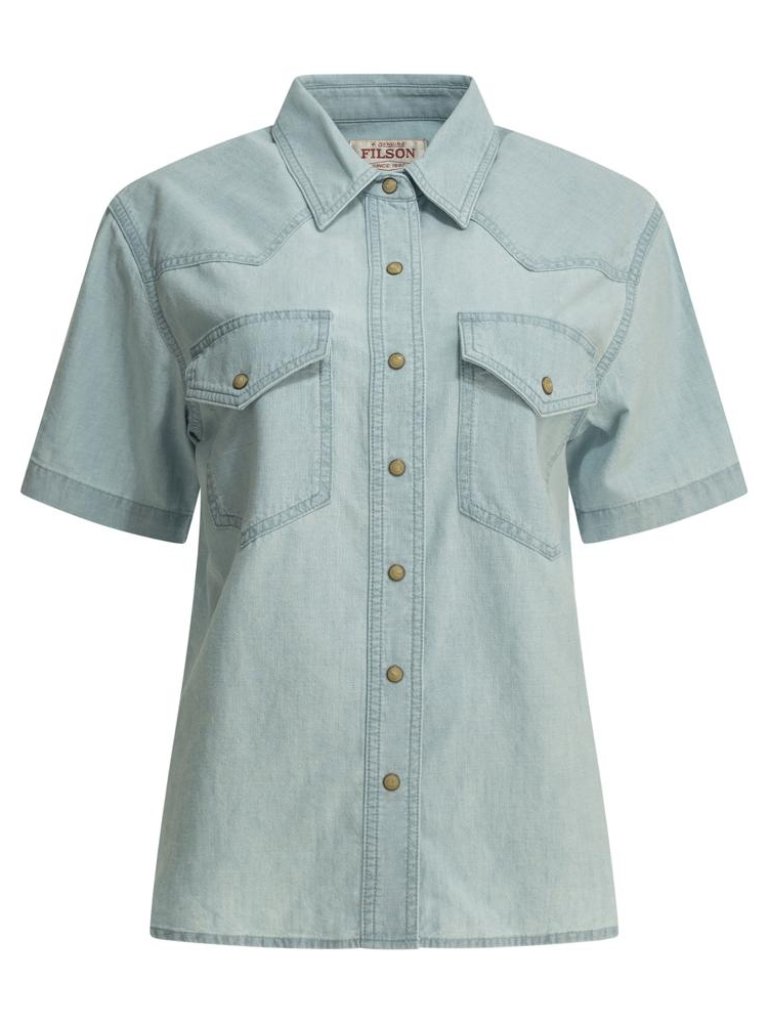 Filson Western Casual Shirt Tag Size M Women